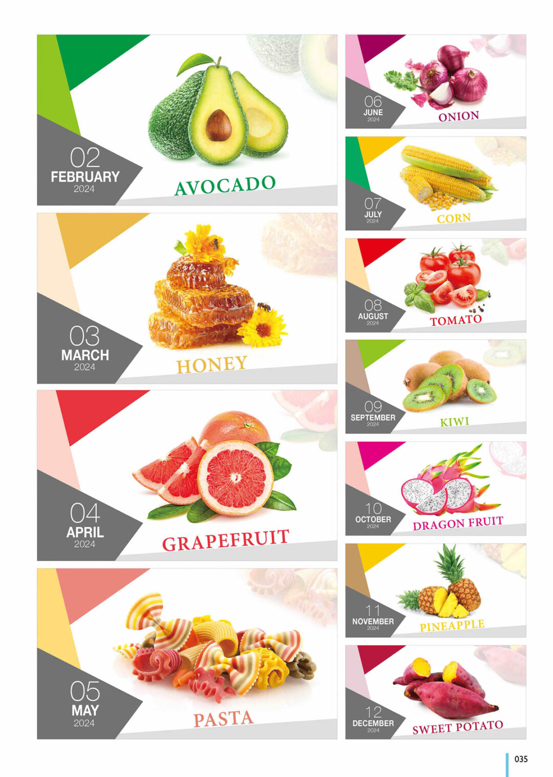 2024 Desktop Calendar Catalog A 035