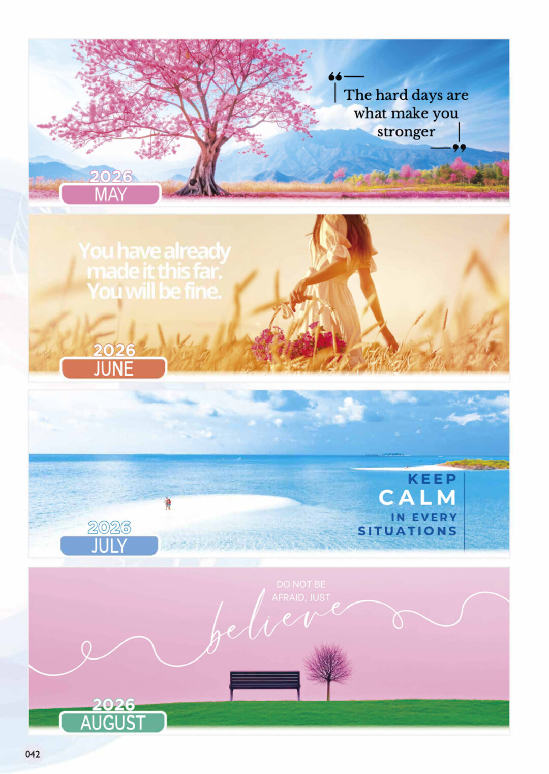 2026 Desktop Calendar Catalog A 044