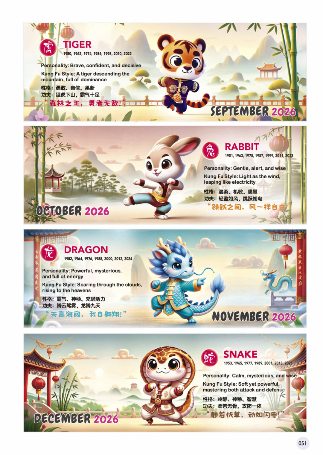 2026 Desktop Calendar Catalog A 053