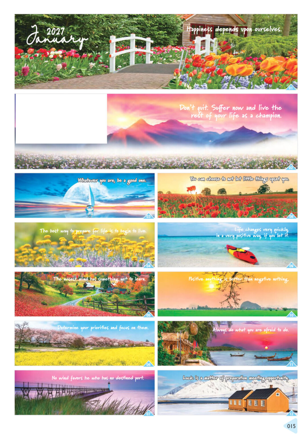 2027 Desktop Calendar Catalog A 015