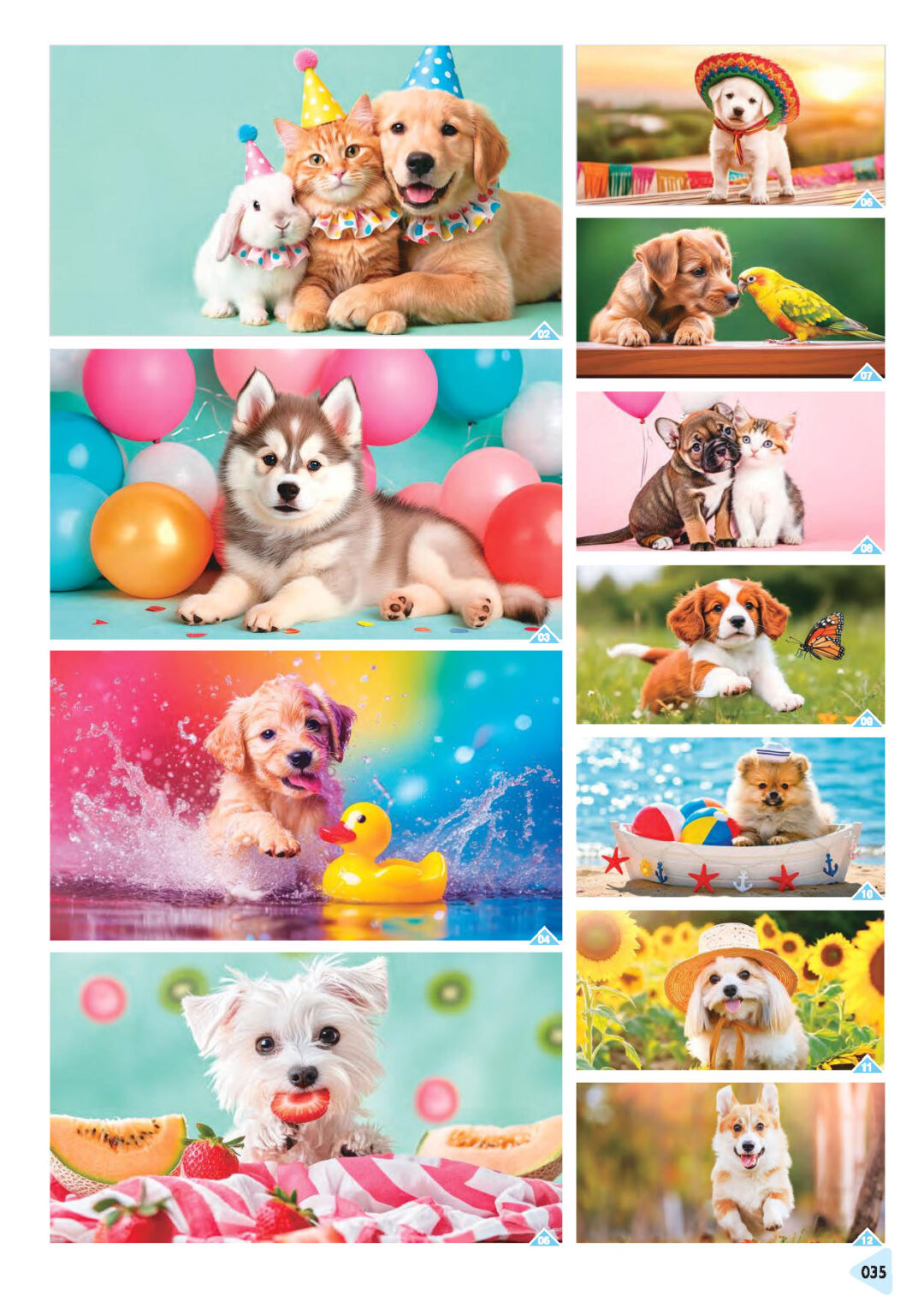 2027 Desktop Calendar Catalog A 035