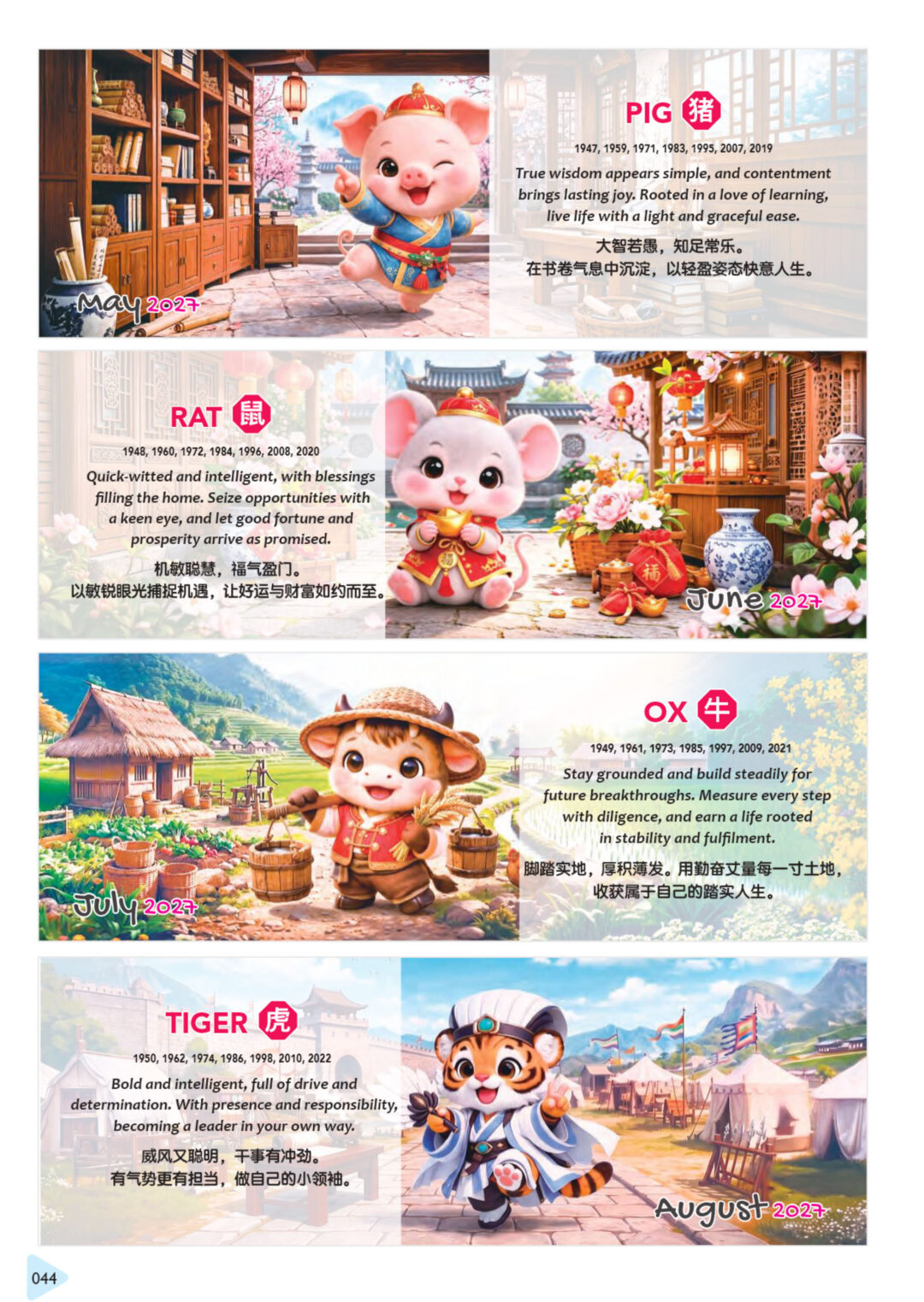 2027 Desktop Calendar Catalog A 044