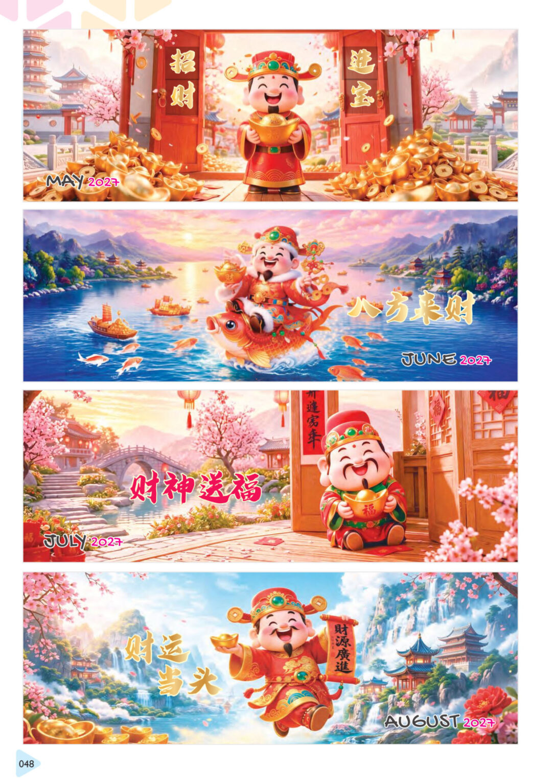 2027 Desktop Calendar Catalog A 048