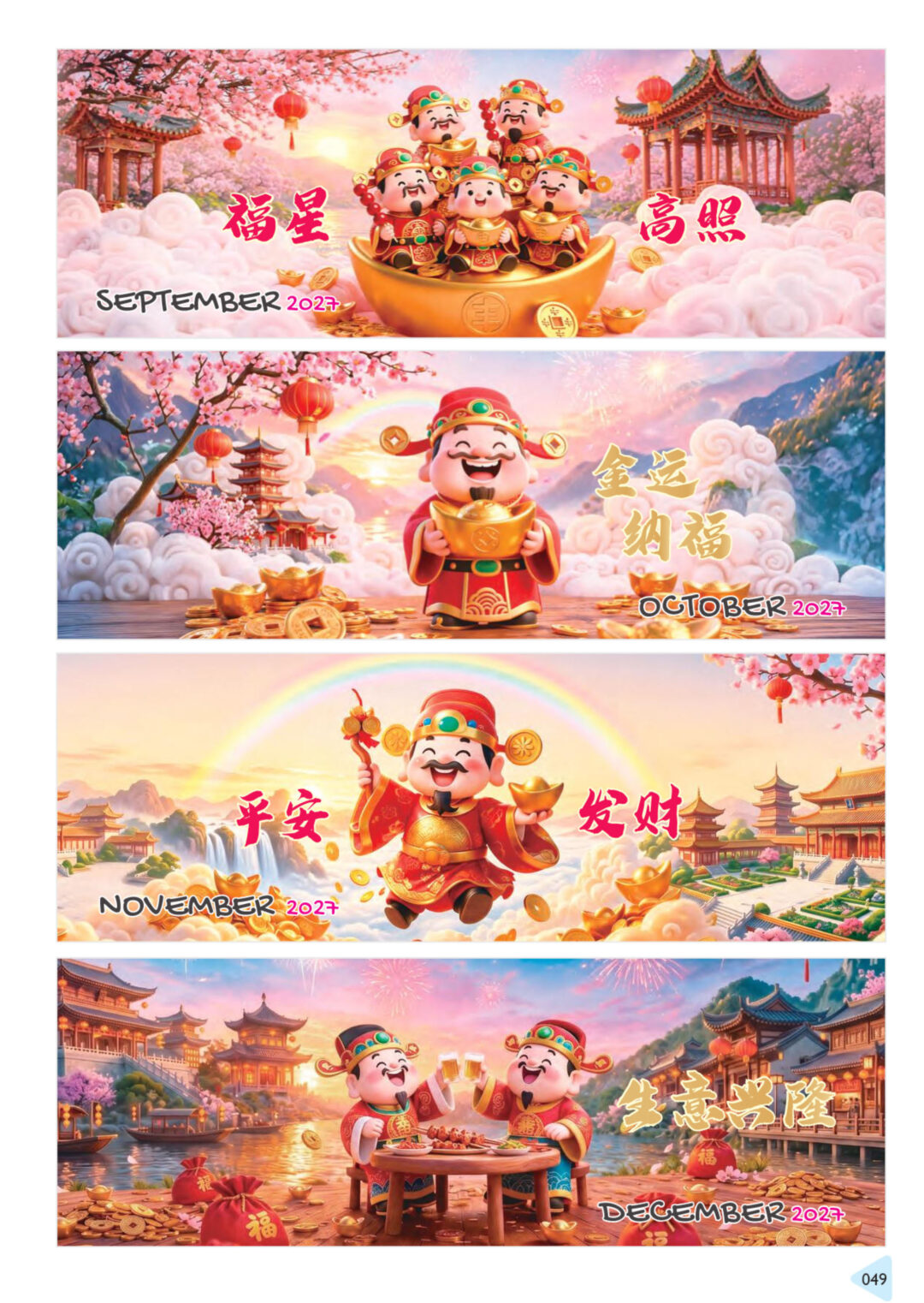 2027 Desktop Calendar Catalog A 049