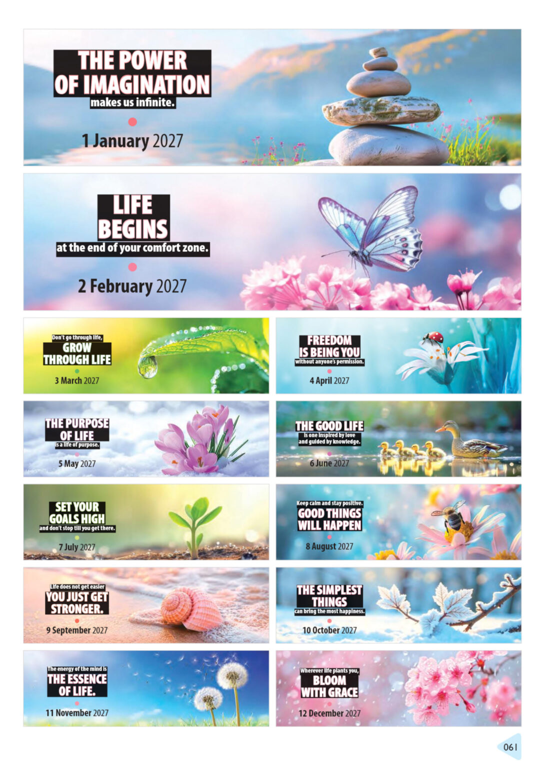 2027 Desktop Calendar Catalog A 061